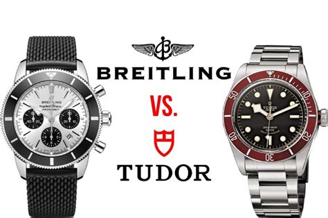 breitling vs tudor watches.